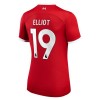 Maillot de Supporter Liverpool 2023-24 Elliot 19 Domicile Pour Femme